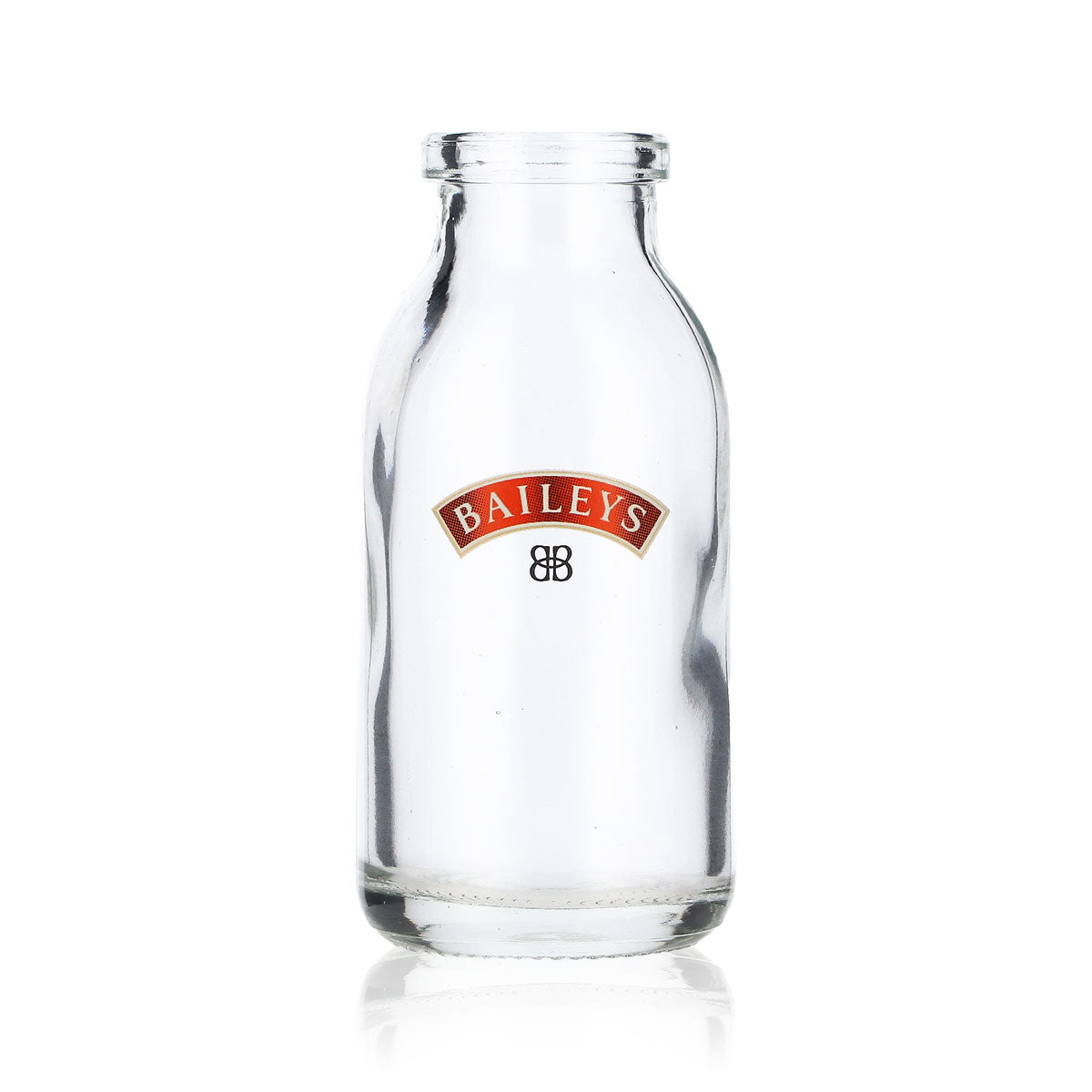 Baileys Likör Mini-Glas Shotglas Stamper Milchflasche 50ml ohne Eiche