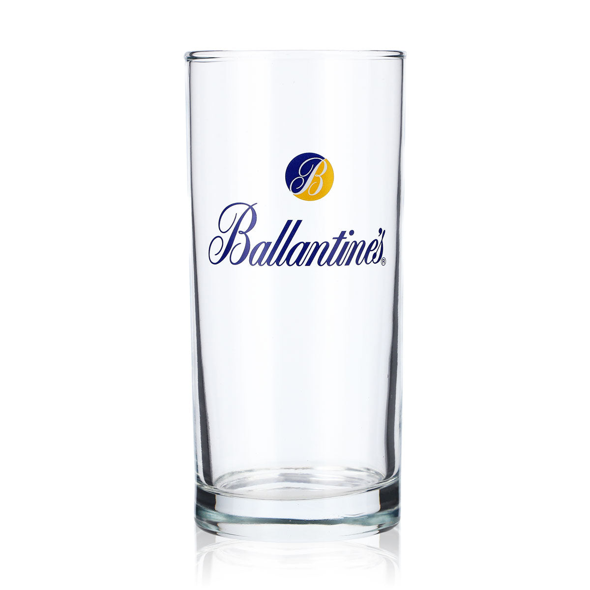Ballantines Whisky Gläser Longdrinkglas "Yellow/Blue" seltene Ausführung
