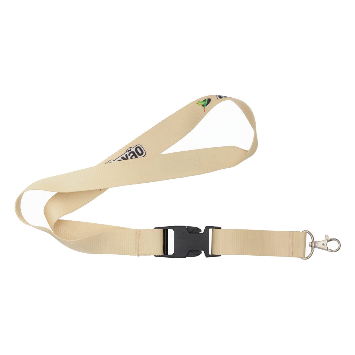 Bayao Rum Schlüsselanhänger Schlüsselband Lanyard Beige – Ansicht 2