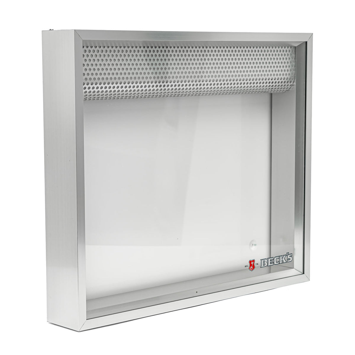 Becks Bier LED Schaukasten Speiekartenkasten Menu Board 53x45 cm