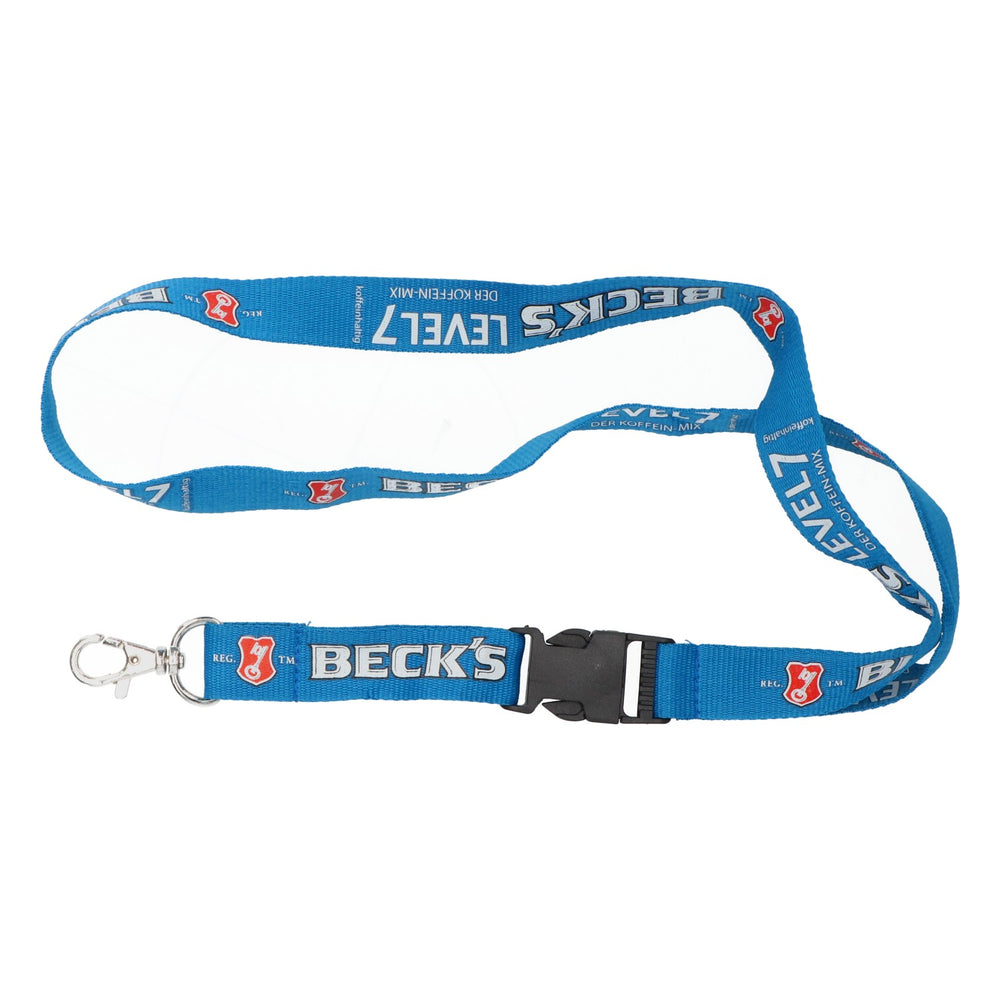 Becks Bier Schlüsselanhänger Schlüsselband Lanyard VIP-Band Level 7
