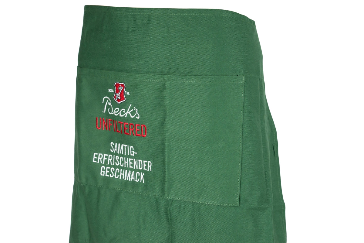 Becks Kellner Schürze Bauchbinder Kurz Gastro Bistro Café Bar Service Bedienung – Ansicht 2