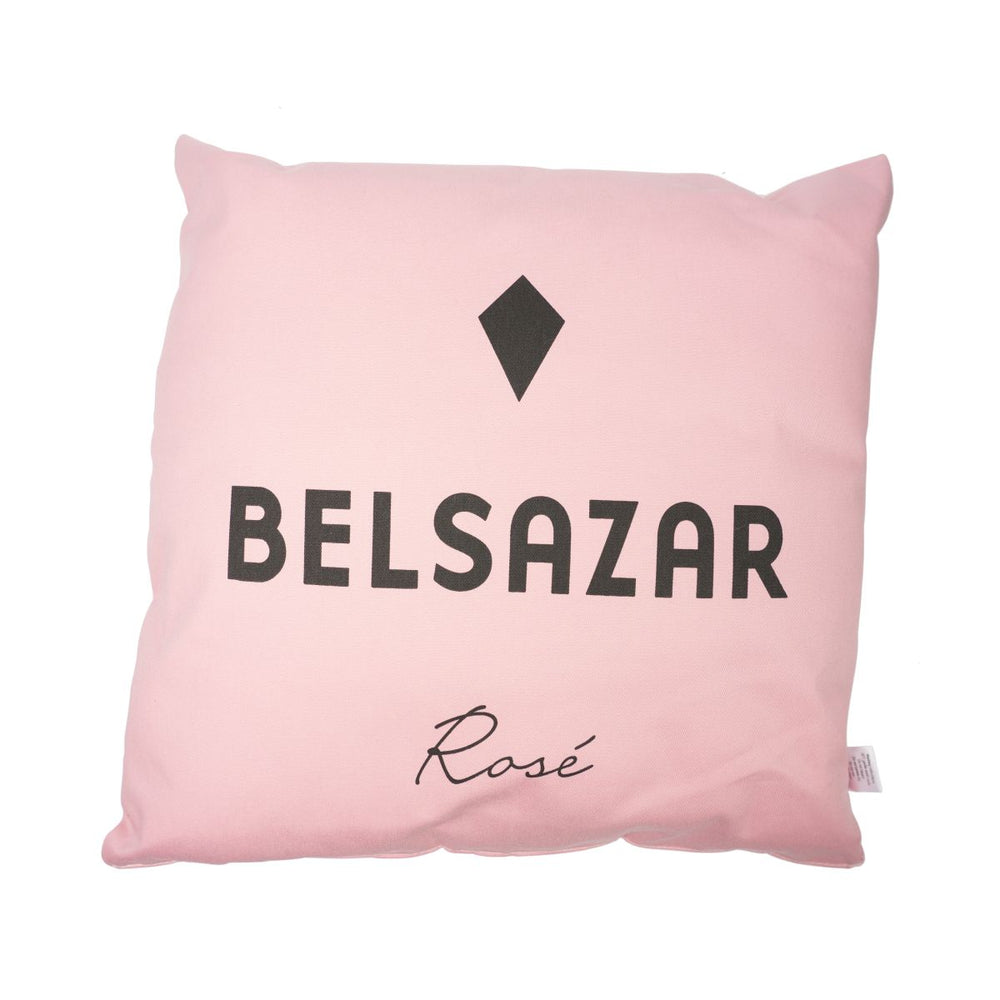 Belsazar Kissen Rosé 40x40 cm Dekokissen Kopfkissen Sofakissen Sitzpolster