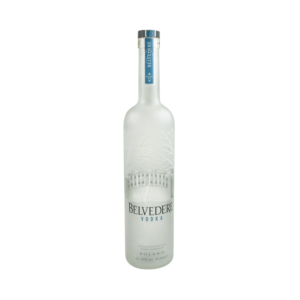 Belvedere Show Flasche !Leer! 6L Beleuchtete LED Flasche Deko Bottle Gebraucht
