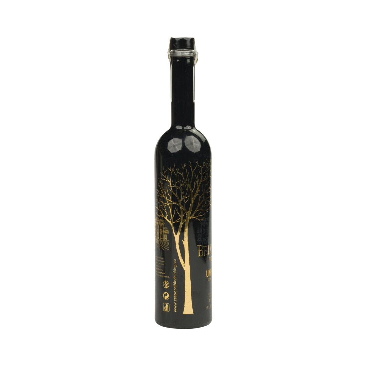 Belvedere Vodka Flasche 0,7l LEER "Unfiltered" gebraucht Deko Display EMPTY – Ansicht 2