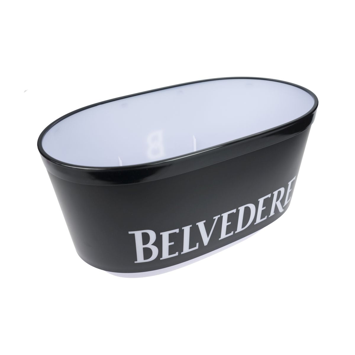Belvedere Vodka Flaschenkühler XL Eiswürfelbox Magnum Schwarz Getränkekühler