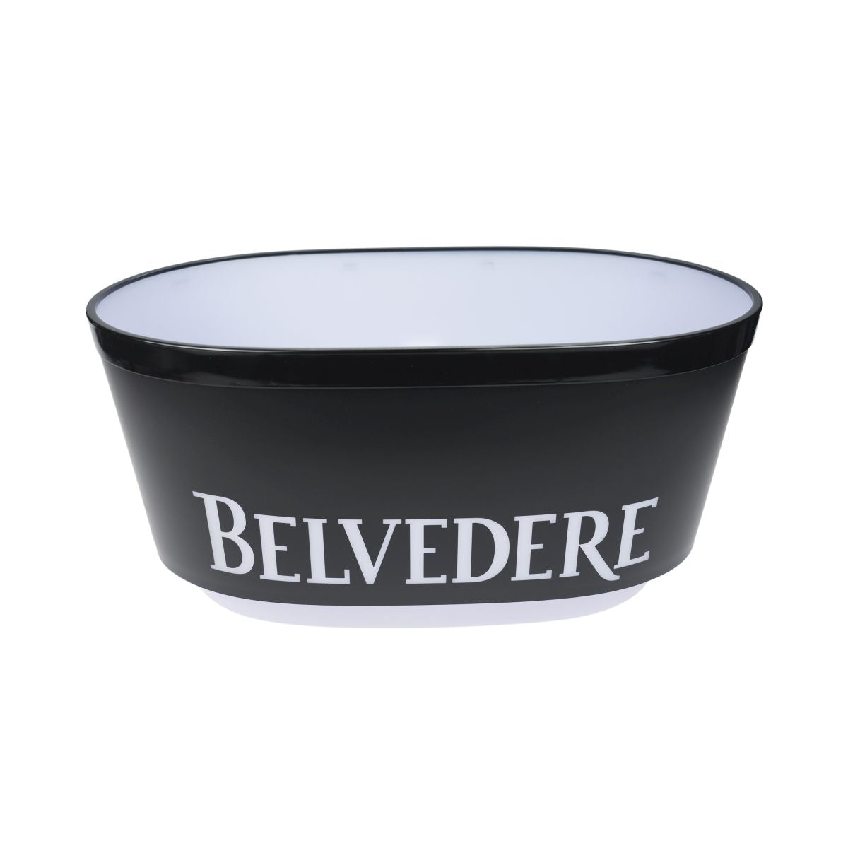 Belvedere Vodka Flaschenkühler XL Eiswürfelbox Magnum Schwarz Getränkekühler – Ansicht 3