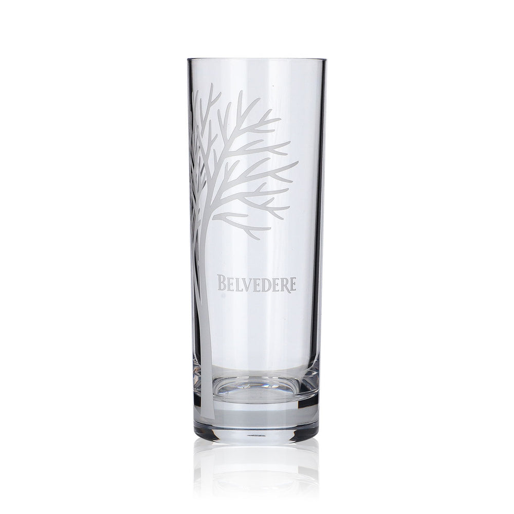 Belvedere Vodka Glas 0,35l Kunststoff Highball Longdrinkglas Cocktail Gastro