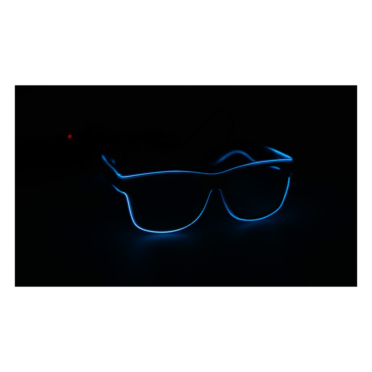 Belvedere Vodka LED Brille Sonnenbrille Partybrille Mallbrille blauer Rahmen – Ansicht 6