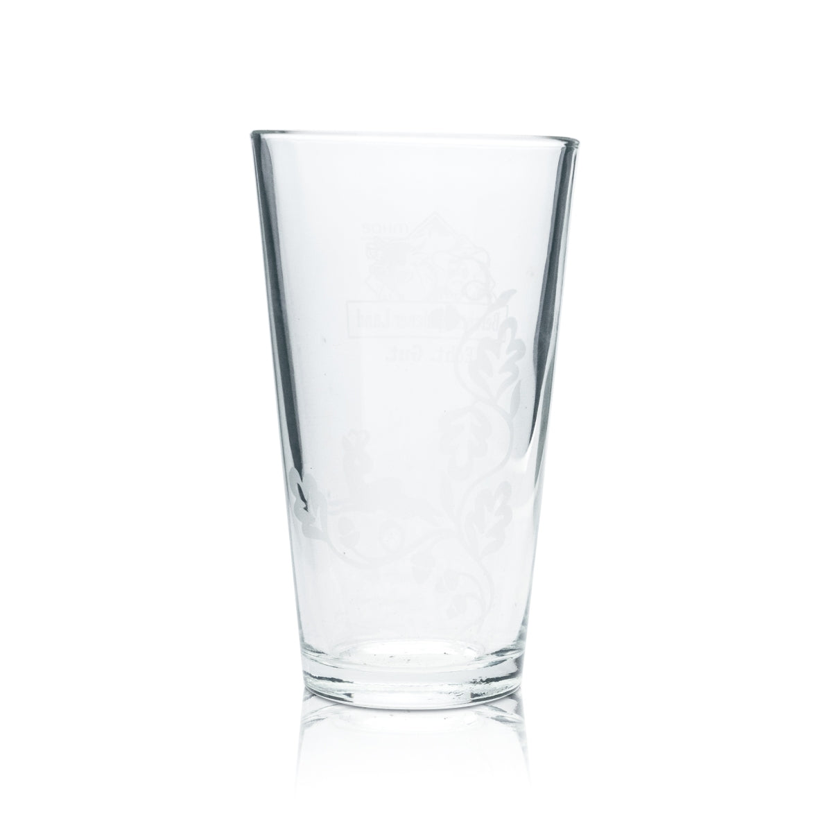 Berchtesgadener Milch Glas 0,3l Becher Gläser Land Bauern Gastro Wasser Saft Bar – Ansicht 3