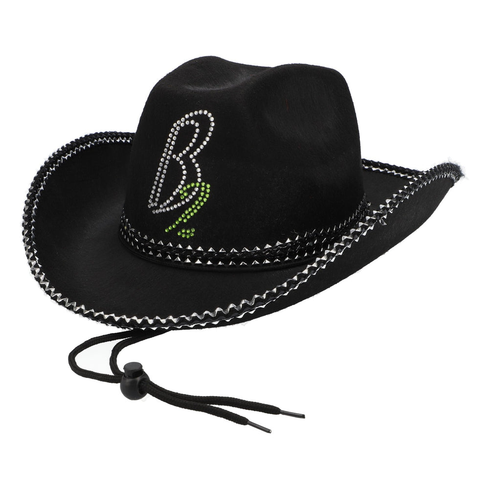 Berentzen Likör Hut Cowboyhut Sommerhut Texashut Dallas Schwarz "B2"
