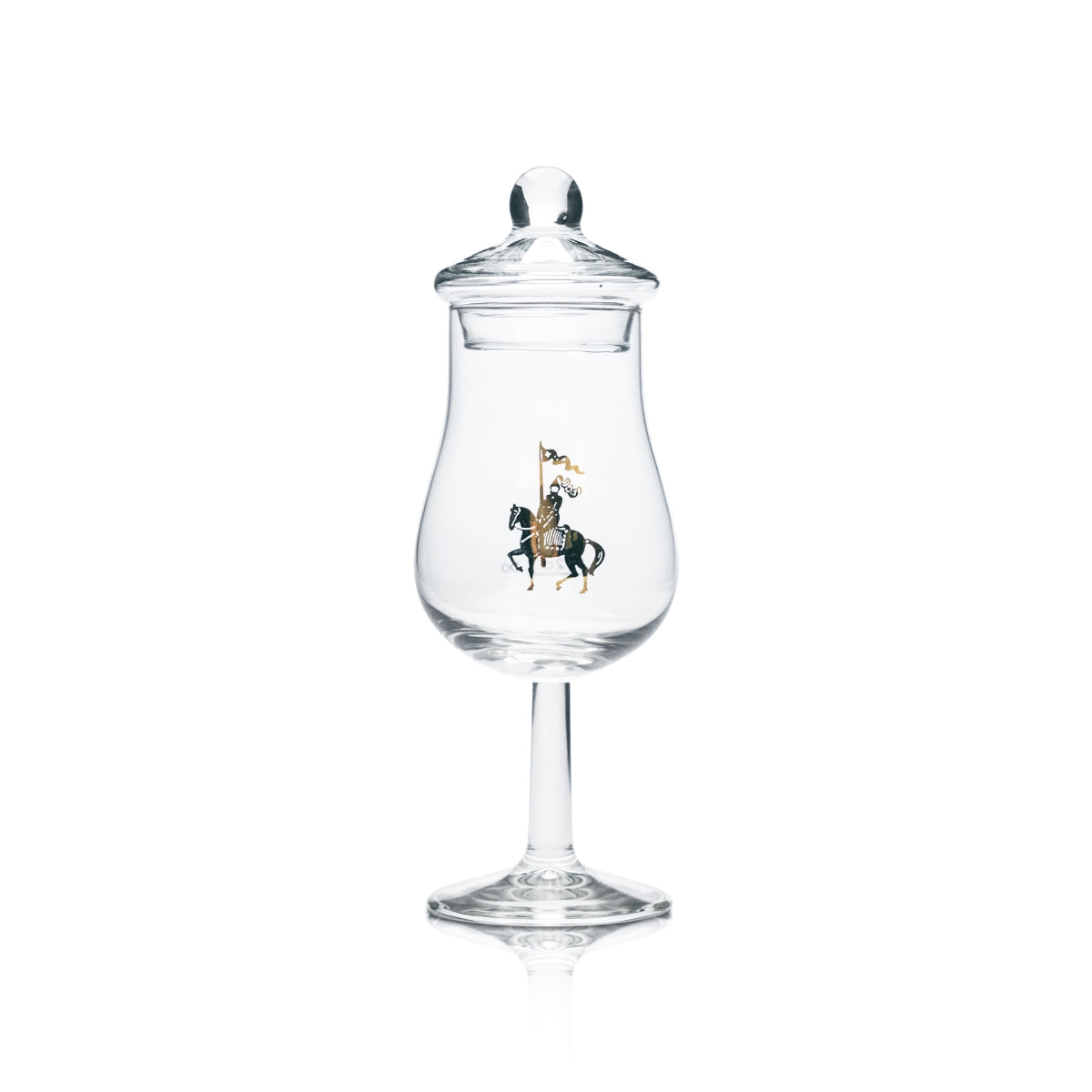 Bernard Massard Glas 4cl Nosing Tastin Wein Grappa Gläser Glasdeckel Luxembourg