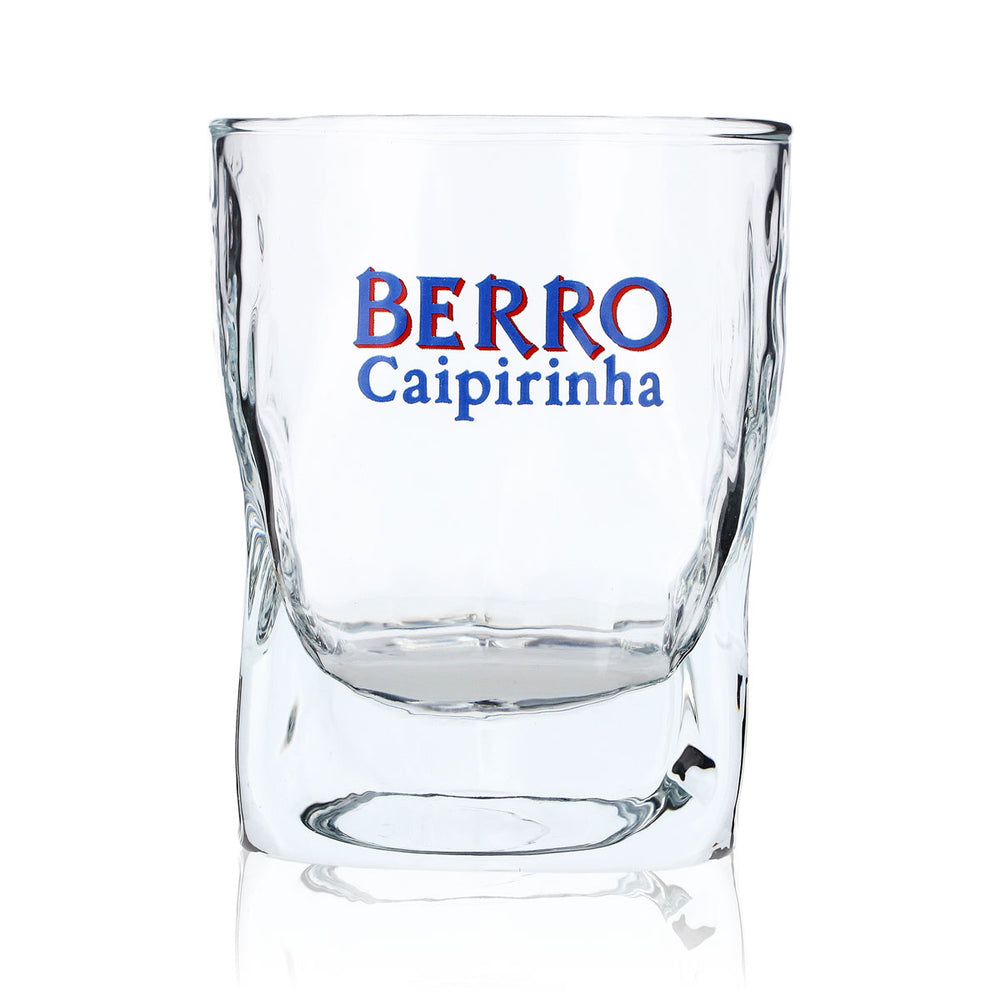 Berro d´Agua Cachaca Glas 0,3l Tumbler Likör Gläser "Berro Caipirinha" Relief
