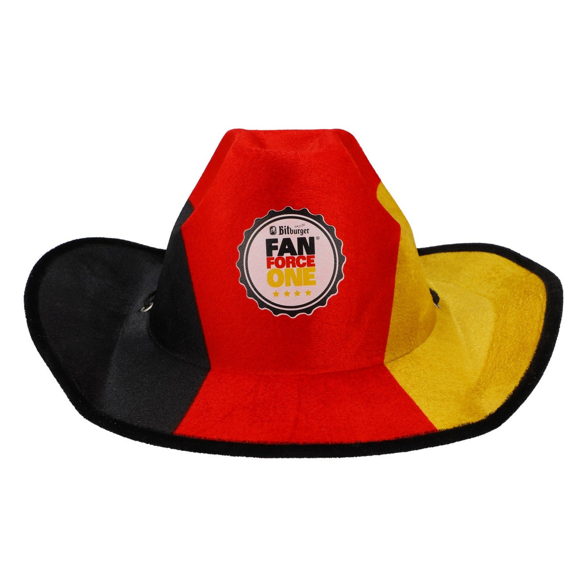 Bitburger Bier Bundle Fan Set aus LED Lampe Cowboy Hut und Socken 39-42 – Ansicht 3
