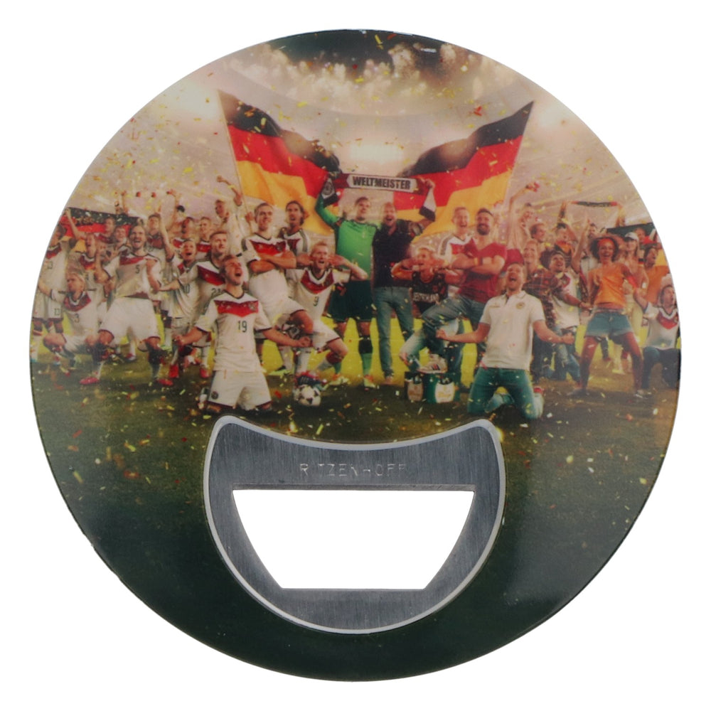 Bitburger Bier Flaschenöffner Rund Fußball-Weltmeister 2014 Ritzenhoff