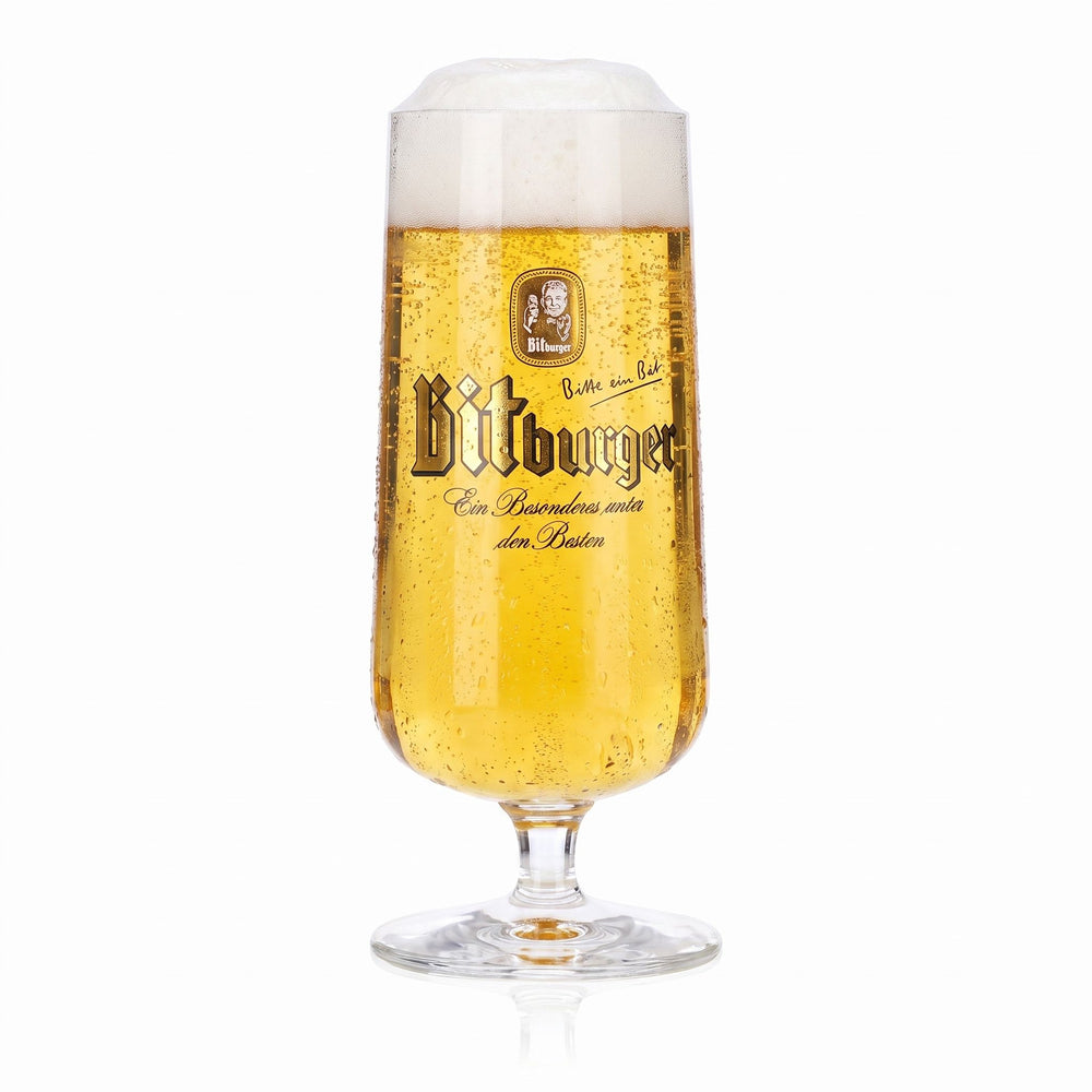 Bitburger Bier Glas 0,25l Pokal "Ein Besonderes unter den Besten" Sahm