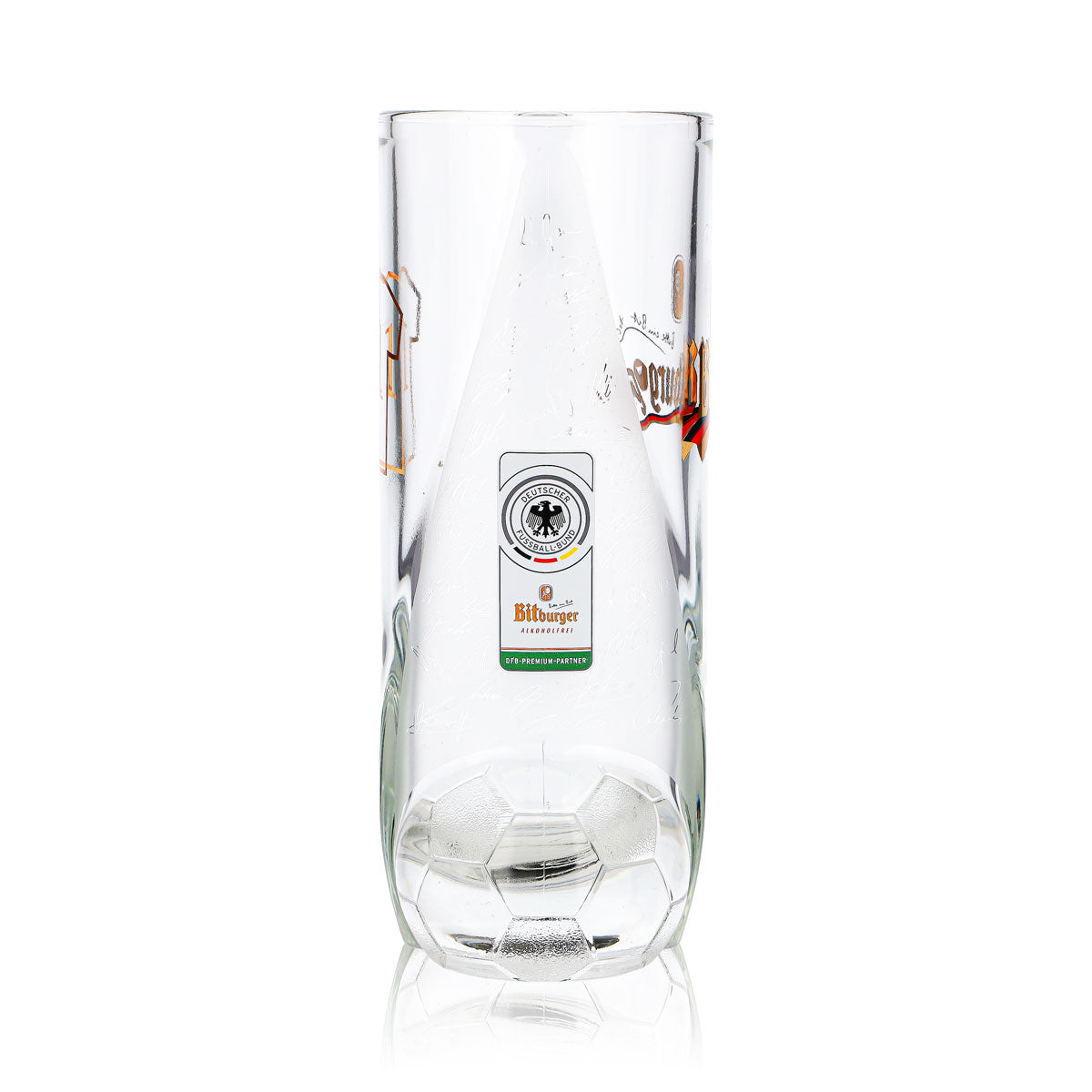 Bitburger Bier Glas 0,4l Krug DFB-Premium Alkoholfrei Trikotnummer 11 – Ansicht 4