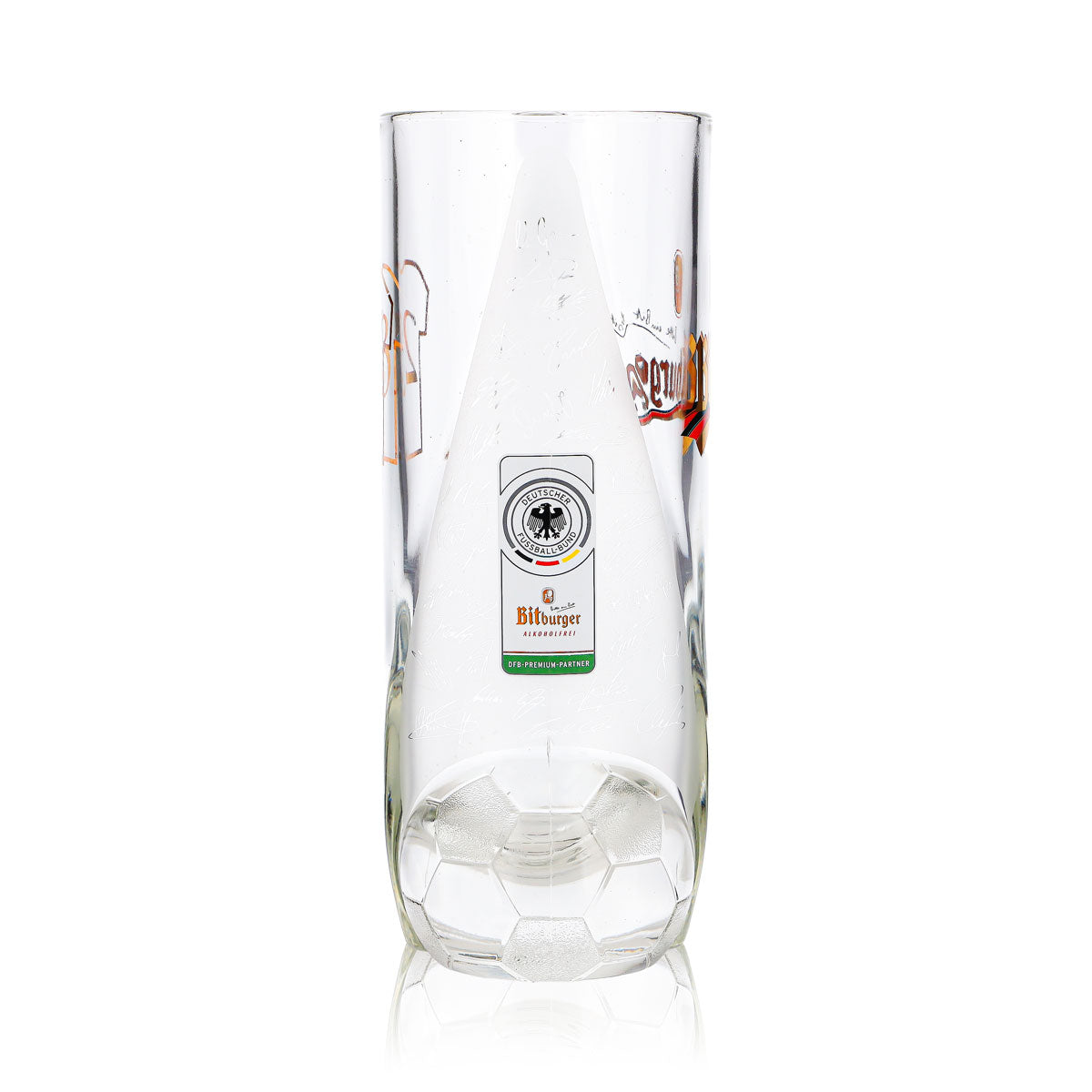 Bitburger Bier Glas 0,4l Krug DFB-Premium Alkoholfrei Trikotnummer 23 – Ansicht 4
