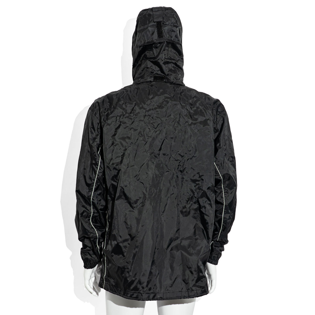 Bitburger Bier Glas Gr,XL Polyester Regenjacke mit Kaputze Jacke Gr.XL schwarz – Ansicht 6