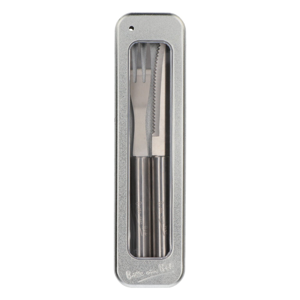 Bitburger Bier Grillbesteck Steakbesteck Messer Gabel Edelstahl