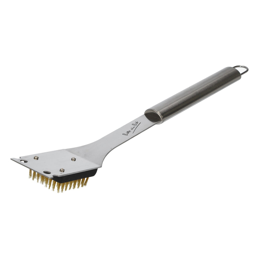 Bitburger Bier Grillbürste BBQ Edelstahl 41cm mit Bitte ein Bit Gravur