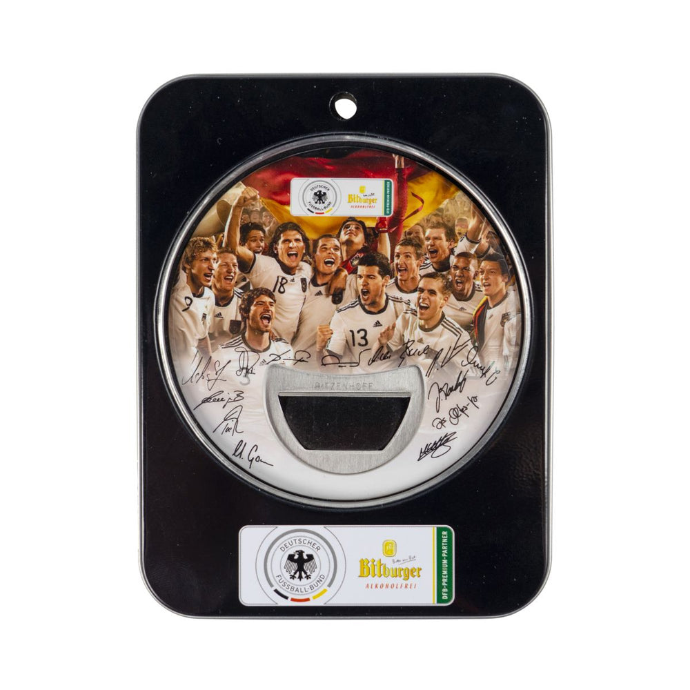 Bitburger Flaschenöffner Sonderedition DFB Fußballnationalmannschaft Sammler