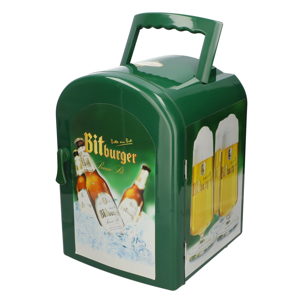 Bitburger Kühlbox Wärmebox Elektrisch 12V 230V Hot/Cold Camping B-Ware gebraucht