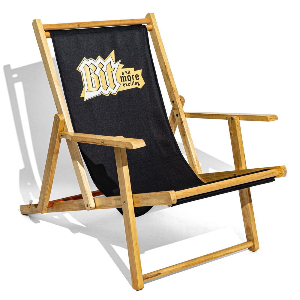 Bitburger Liegestuhl Lounge Möbel Beach Chair Klappstuhl Armlehne Beachbar