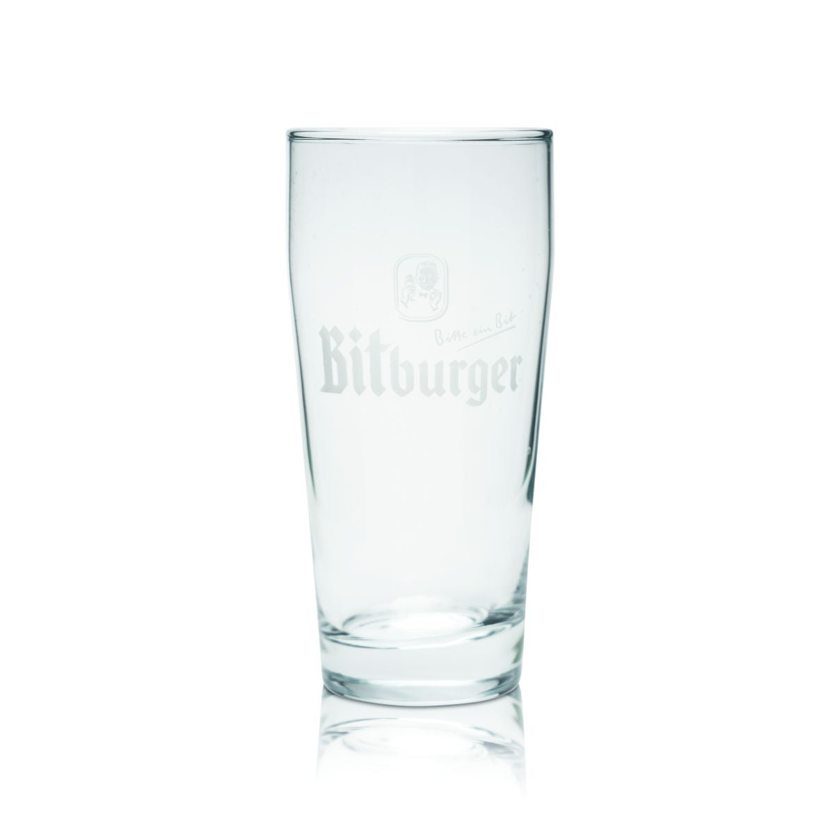 Bitburger Pils Bierglas 0,38l Willi Becher Gläser Glakontur Relief Brauerei
