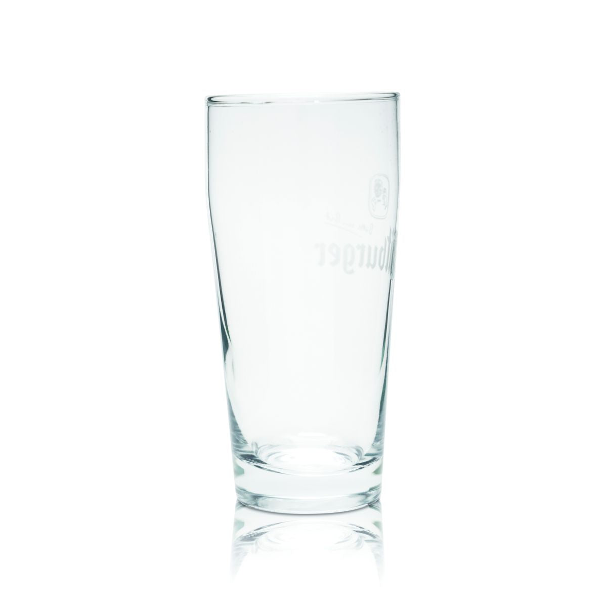 Bitburger Pils Bierglas 0,38l Willi Becher Gläser Glakontur Relief Brauerei – Ansicht 2