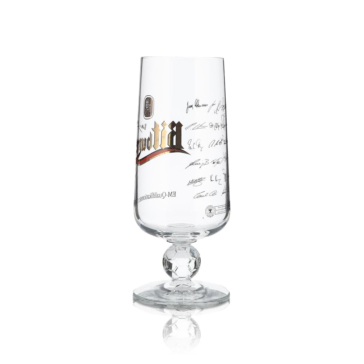 Bitburger Sonderedition Sammlerglas 0,3l Jahresedition EM 2008 Deutschland – Ansicht 2