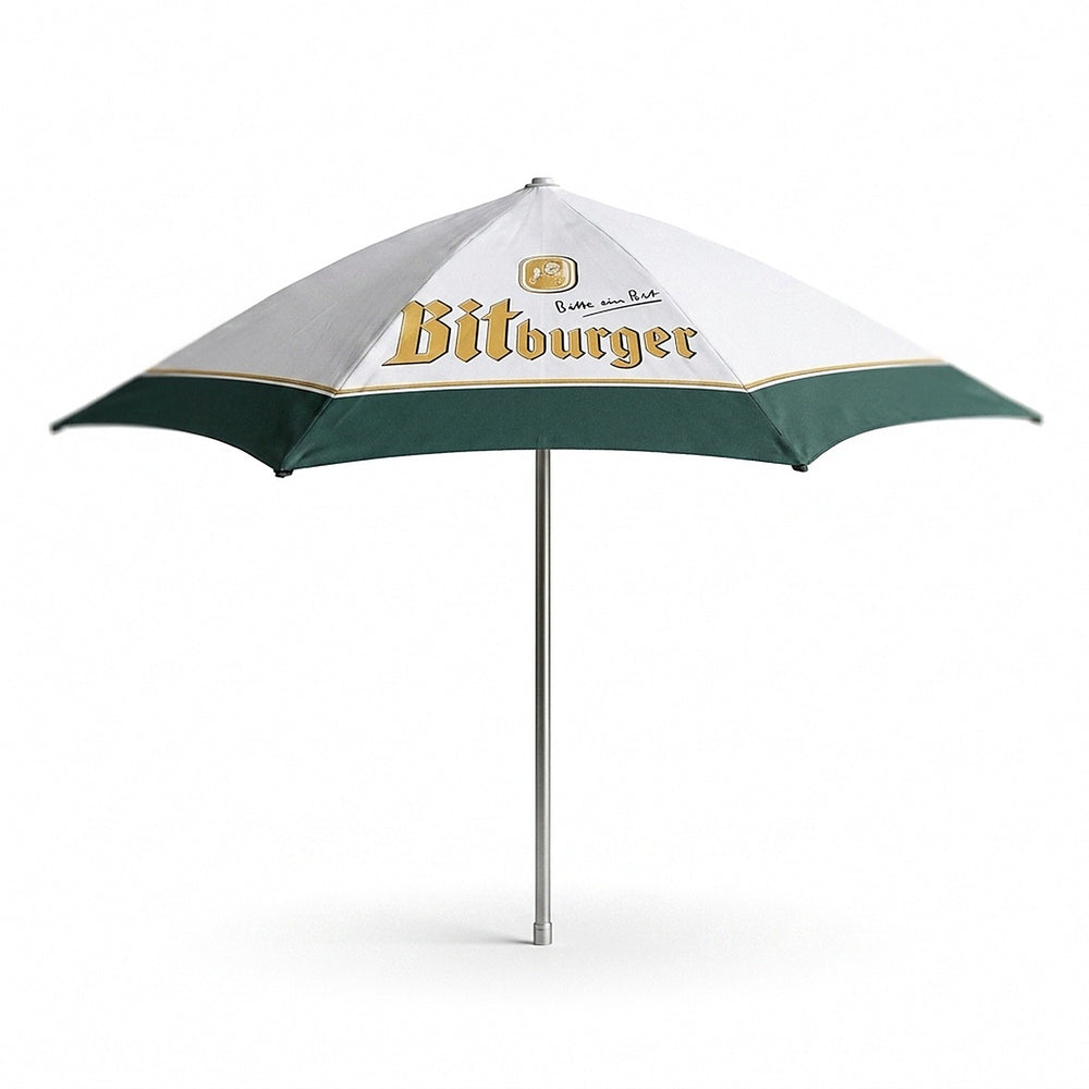 Bitburger Sonnenschirm 4m ⌀ Brauerei Gastro Biergarten Schirm