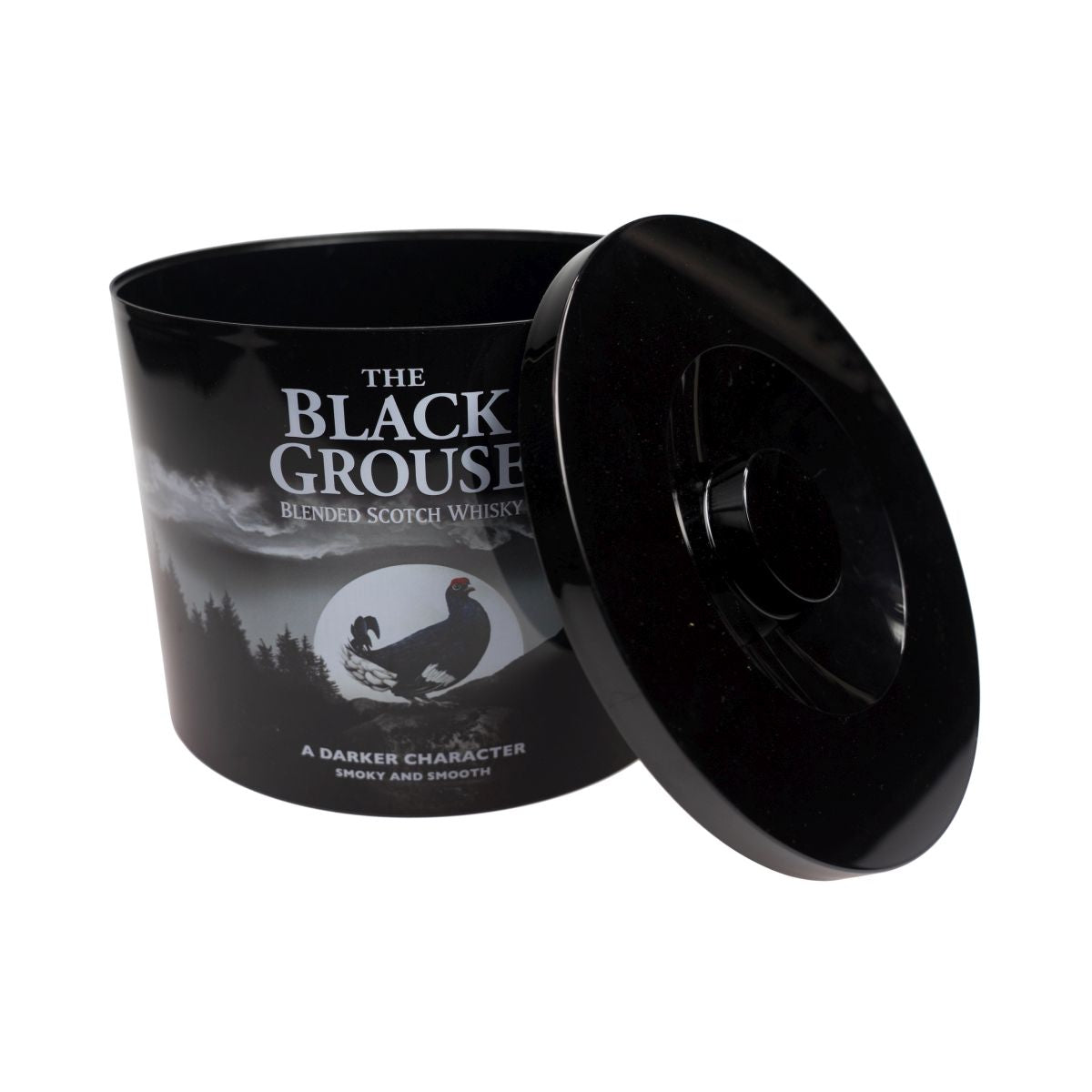 Black Grouse Flaschenkühler Eisbox Eiswürfelbehälter Getränkekühler mit Deckel – Ansicht 3