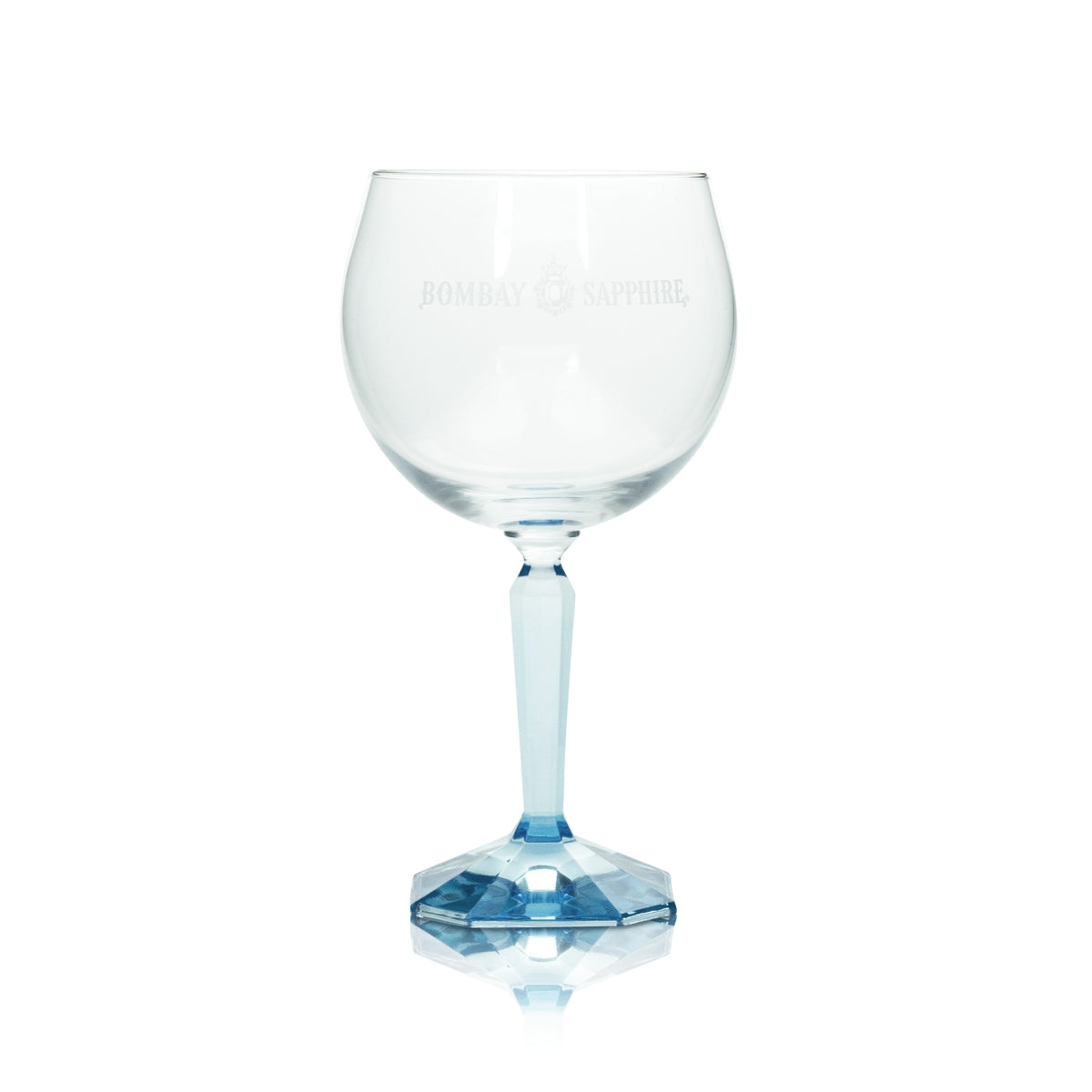 Bombay Sapphire Gin Glas 0,68l Ballonglas Blau neu – Ansicht 2