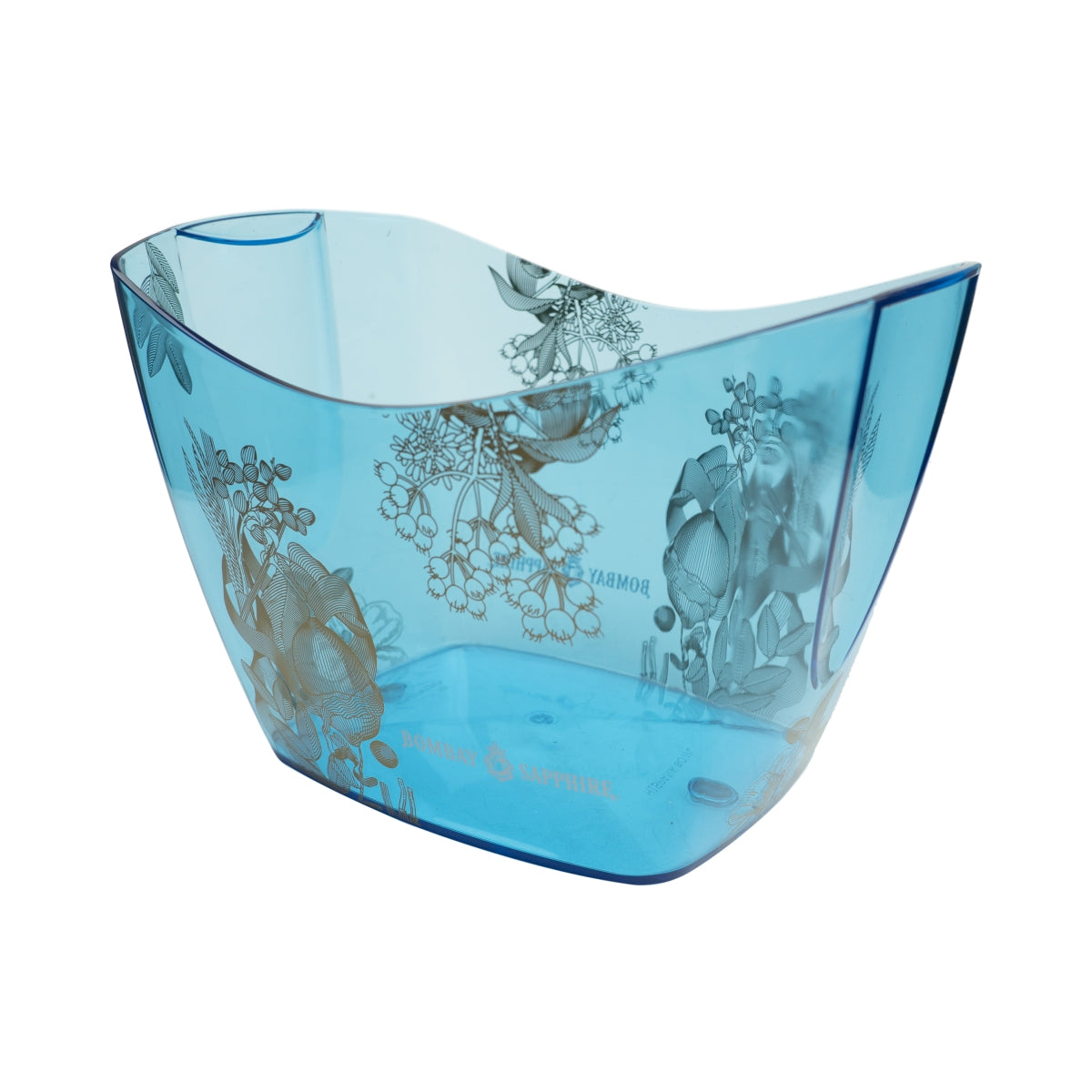 Bombay Sapphire Gin Kühler Magnum LED Blau Gold Eisbox Flaschen Behälter Ice Bucket