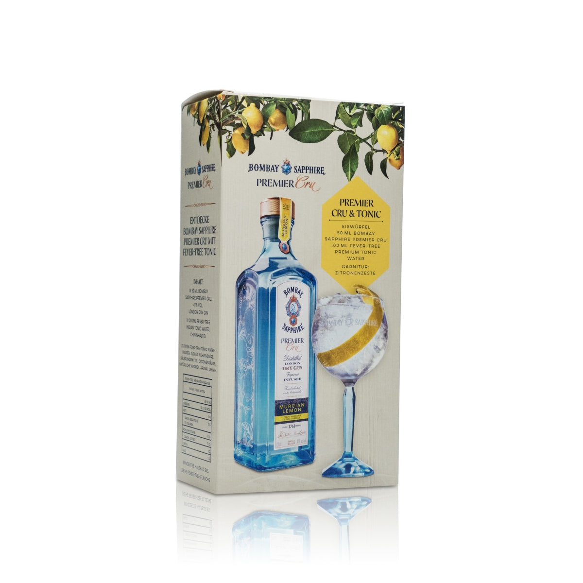 Bombay Sapphire Gin Probier-Set Premier Cru + Fever Tree Indian Tonic Water – Ansicht 4