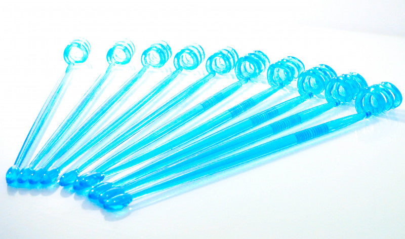 Bombay Sapphire Gin Stirrer Umrührer Barzubehör gedrehter Spitze – Ansicht 4