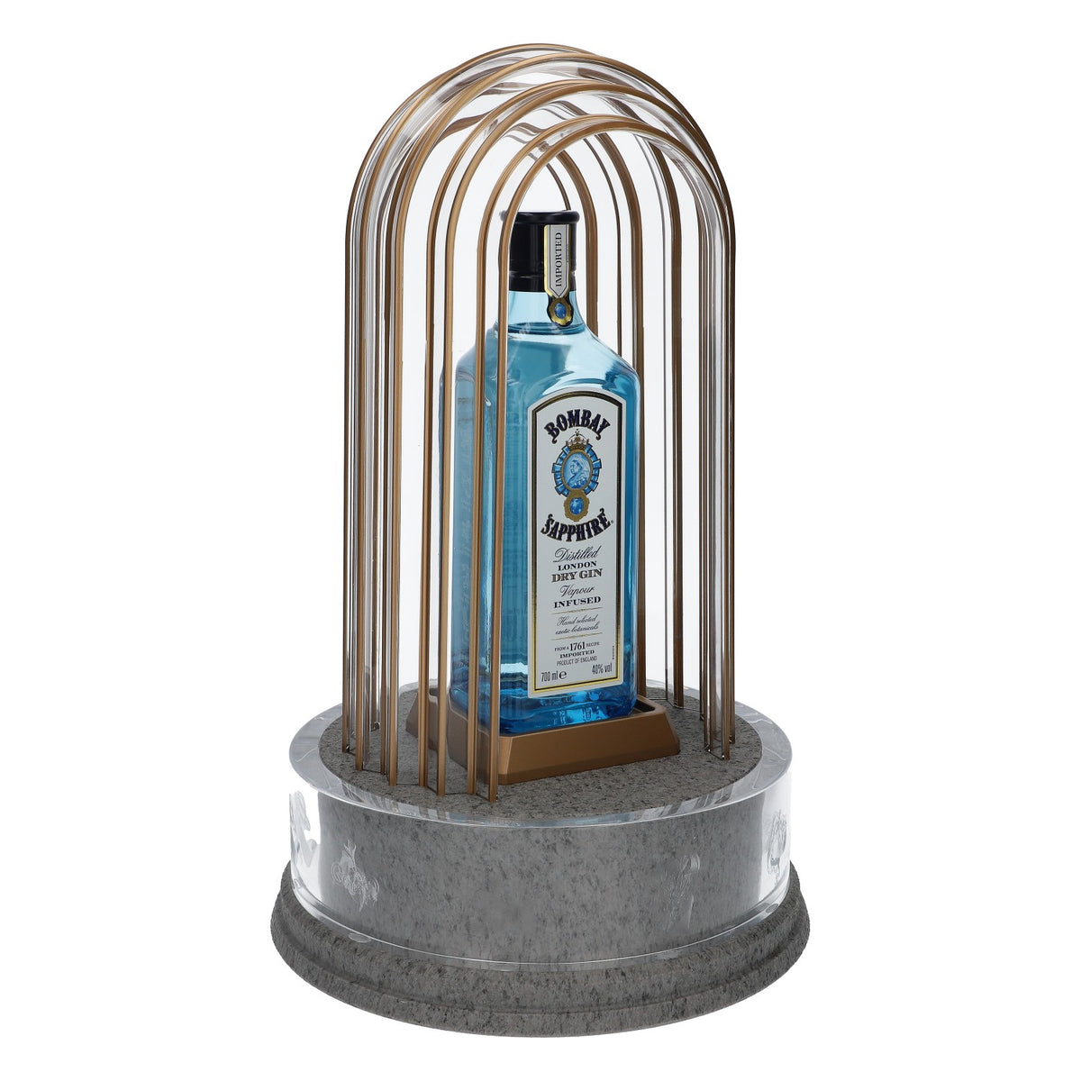Bombay Sapphire Illuminated Glorifier Flaschenleuchte Leuchtreklame LED – Ansicht 2