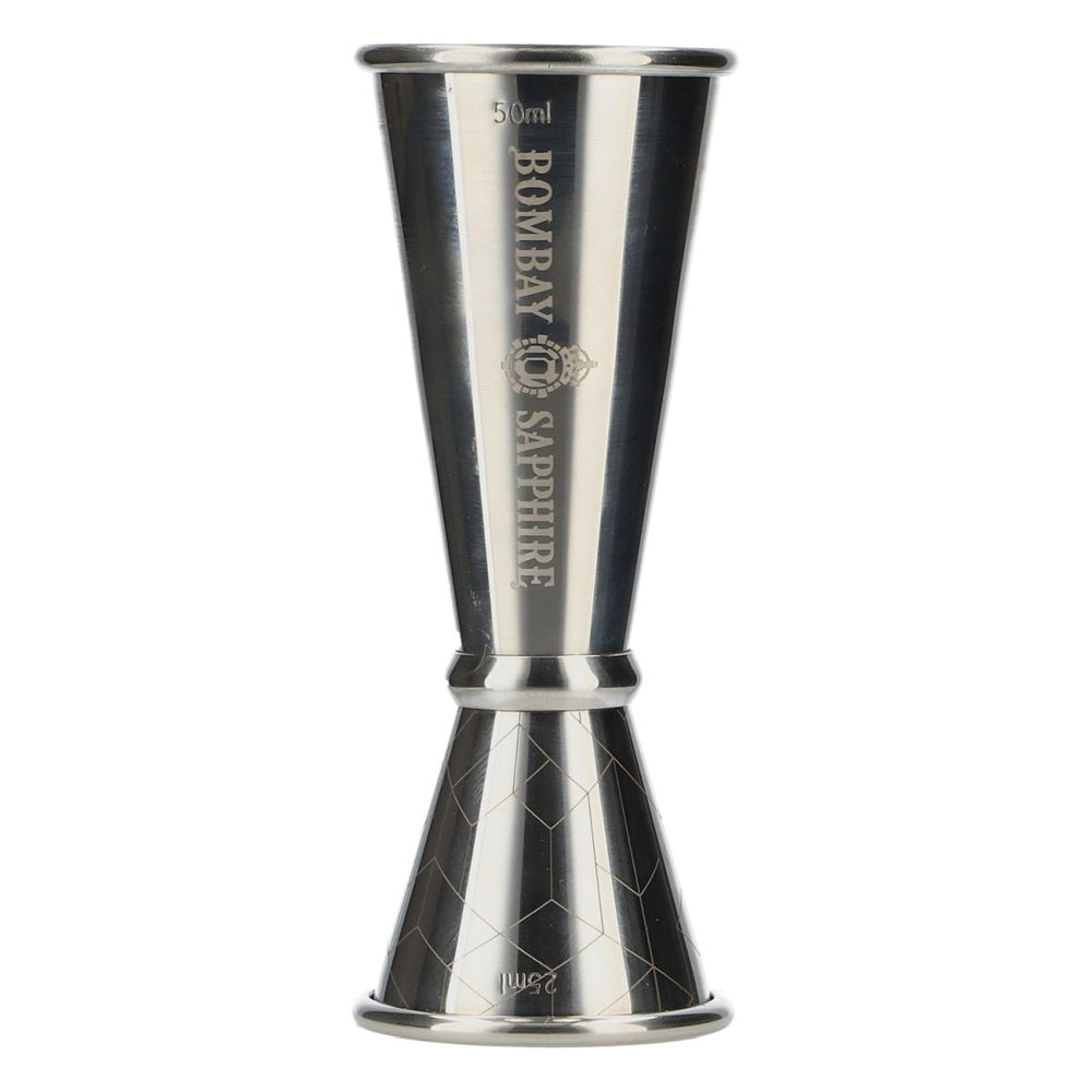 Bombay Sapphire Messbecher Jigger Bonzer Barware Silber Edelstahl Barzubehör