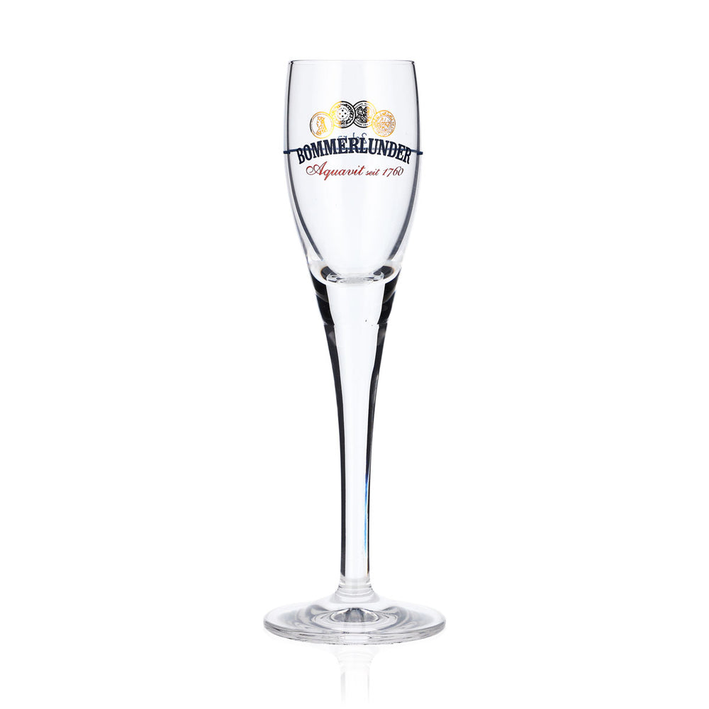Bommerlunder Likör Glas Shotglas 2cl Stielglas Aquavit seit 1760 Rastal