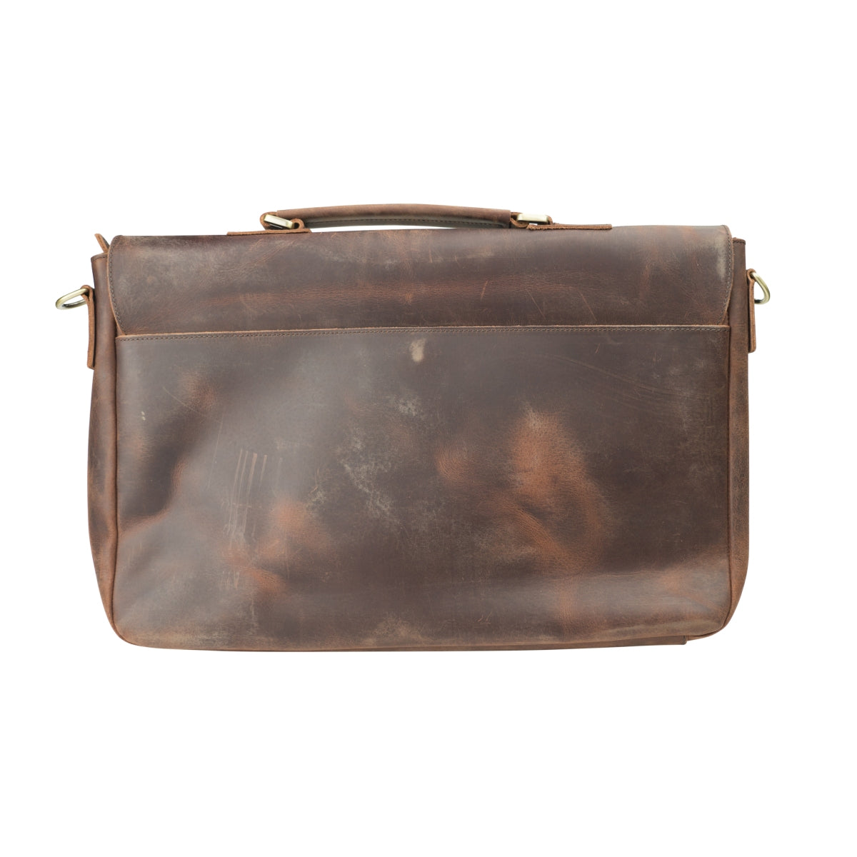 Botucal Rum Tasche Leder Umhänge Aktentasche Laptopfach Reise Ledertasche – Ansicht 2