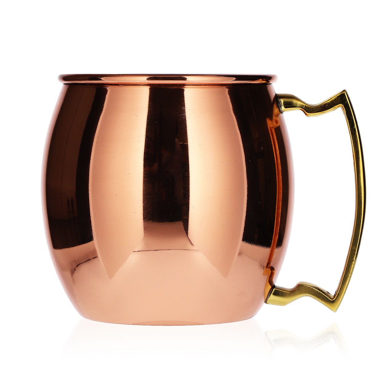 Bowmore Whiskey Glas Mosow Mule Becher Gläser 0,5l Tasse Kupfer – Ansicht 3