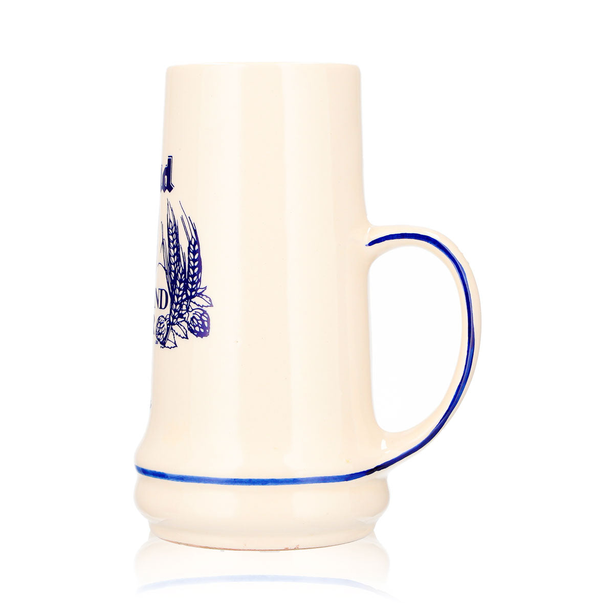 Brand Bier Glas Tonkrug 0,55l Bierseidel Holland Royally Refreshing Keramik – Ansicht 6