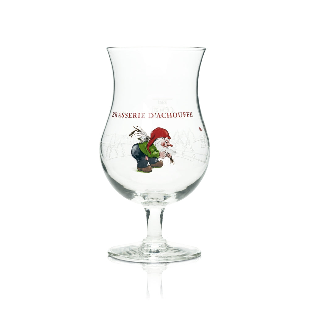Brasserie D' Achouffe Bier Glas 0,33l Pokal Half Pint Craft Beer Zwerg Gläser