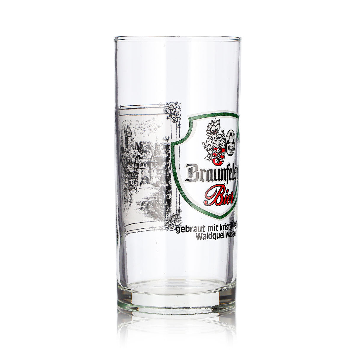 Braunfelser Bier Glas 0,3l Becher Stadt Motiv – Ansicht 3