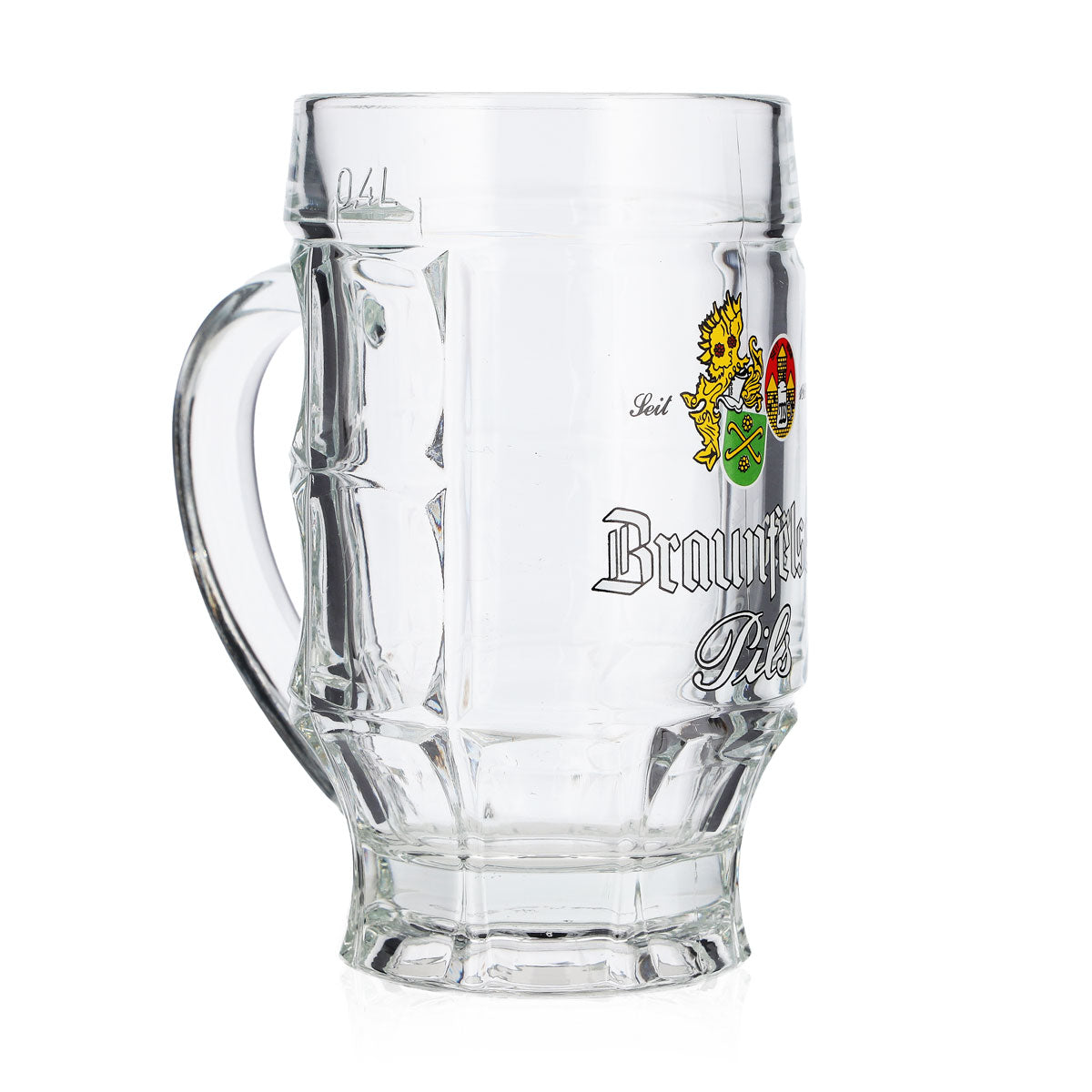 Braunfelser Bier Glas 0,4l Krug Sahm – Ansicht 2