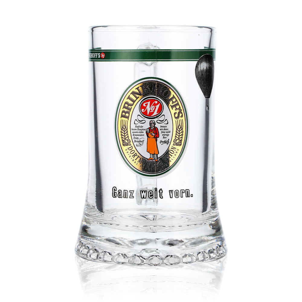 Brinkhoffs Bier Glas Gläser 0,25l Krug Bierseidel "Ganz weit vorn"