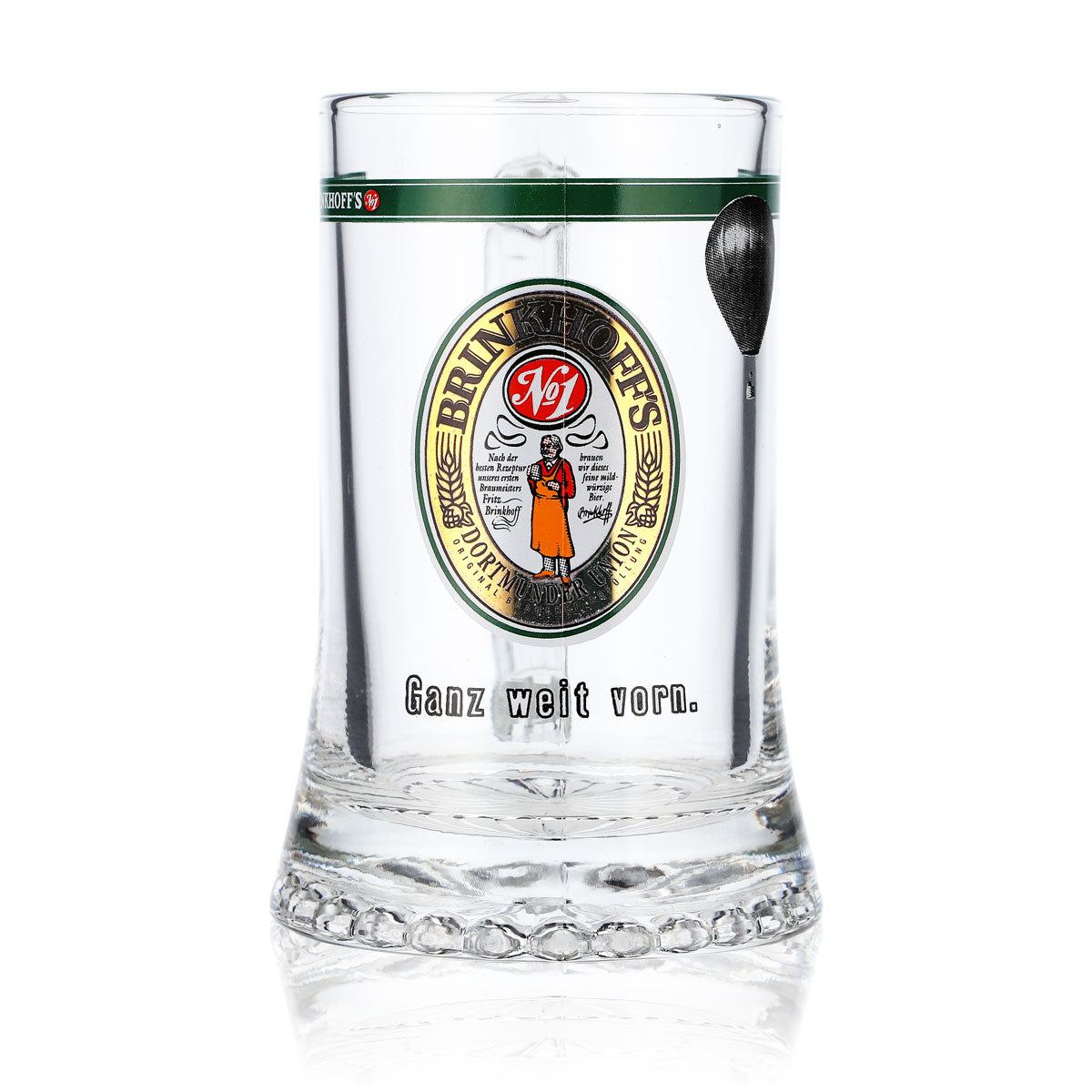 Brinkhoffs Bier Glas Gläser 0,25l Krug Bierseidel "Ganz weit vorn"