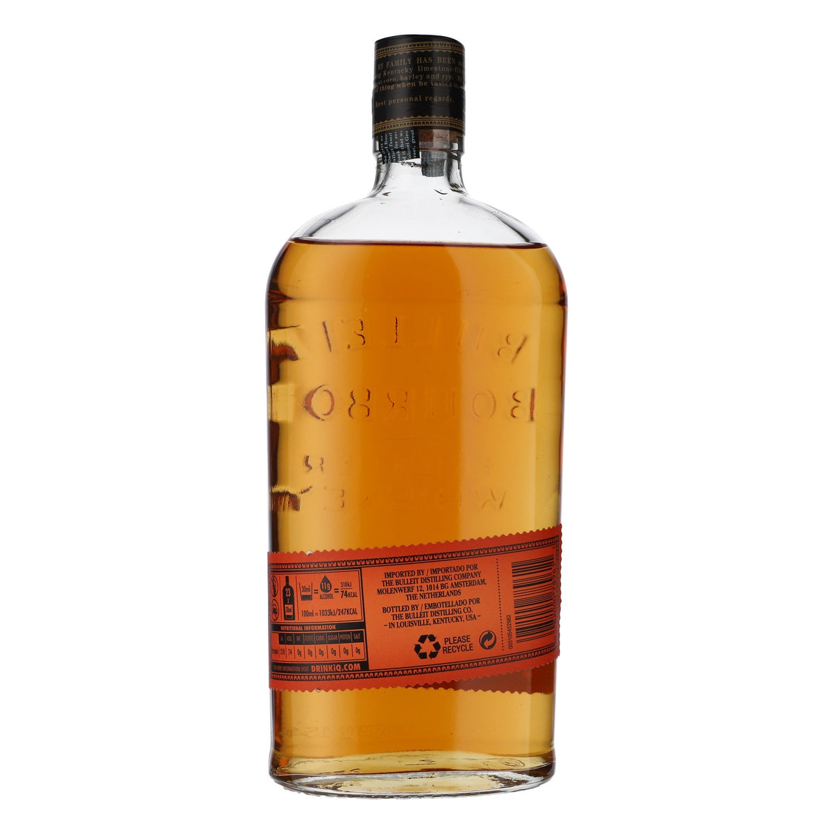 Bulleit Frontier Whiskey Volle Flasche 700ml 45% vol. – Ansicht 3