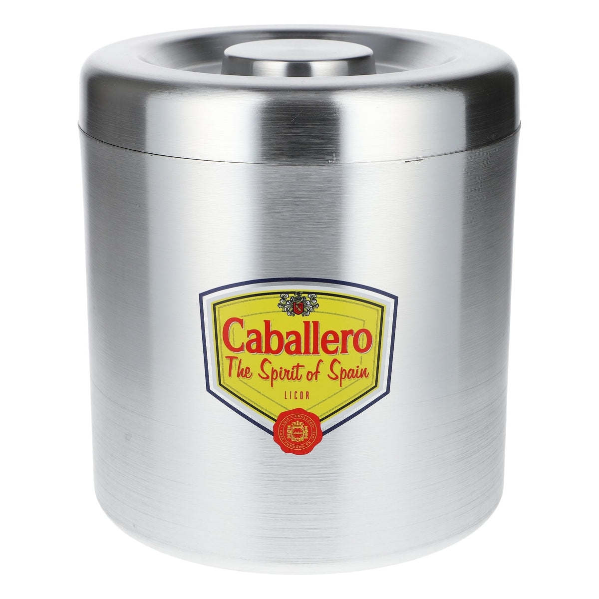 Caballero Eiswürfelbehälter Edelstahl Eiswürfelbox Flaschenkühler